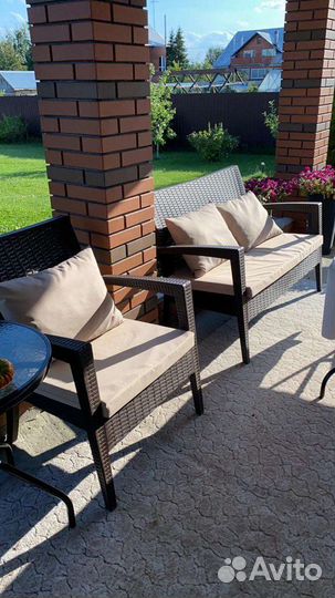 Подушки на садовые качели и мебель из ротанга