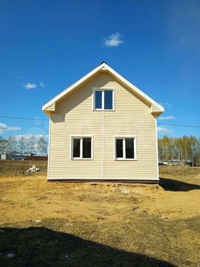 Дом 80 м² на участке 5 сот.