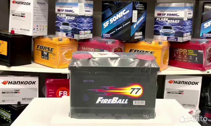 Аккумулятор fire ball 77 (1) N