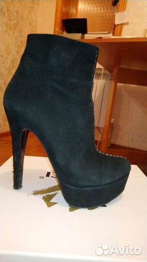 Ботильоны натуральная замша 36 rizzano