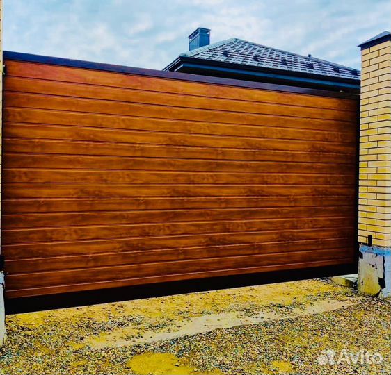 Откатные ворота Alutech ProTrend