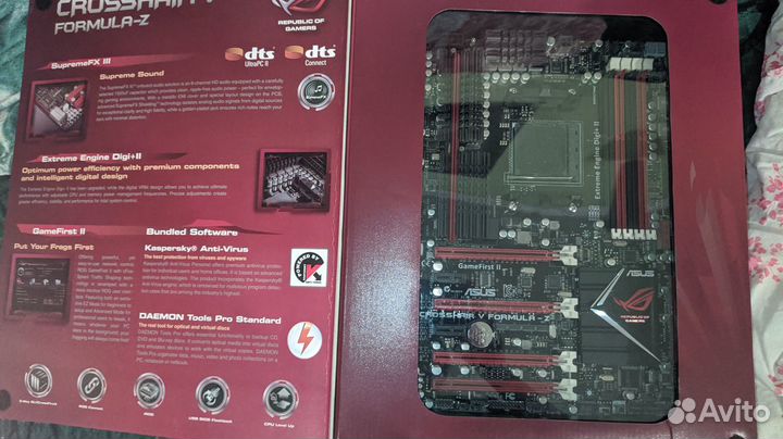 Материнская плата asus crosshair V formula-Z am3+