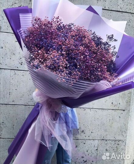 WOW Букеты-гиганты Гипсофилы