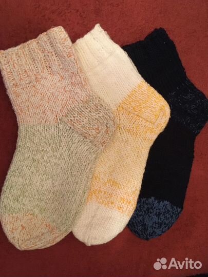 Носки вязаные р38-39