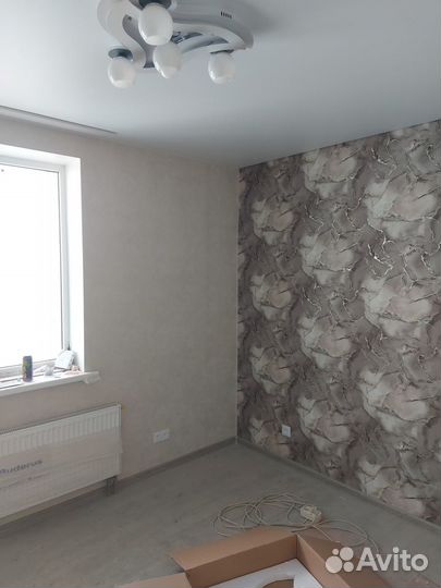 Поклейка обоев.Подготовка стен.Все районы