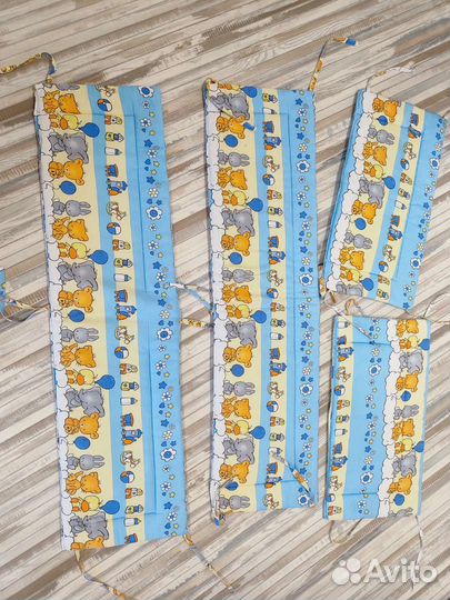 Бортики в детскую кроватку