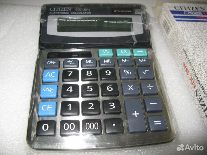 Калькуляторы Citizen