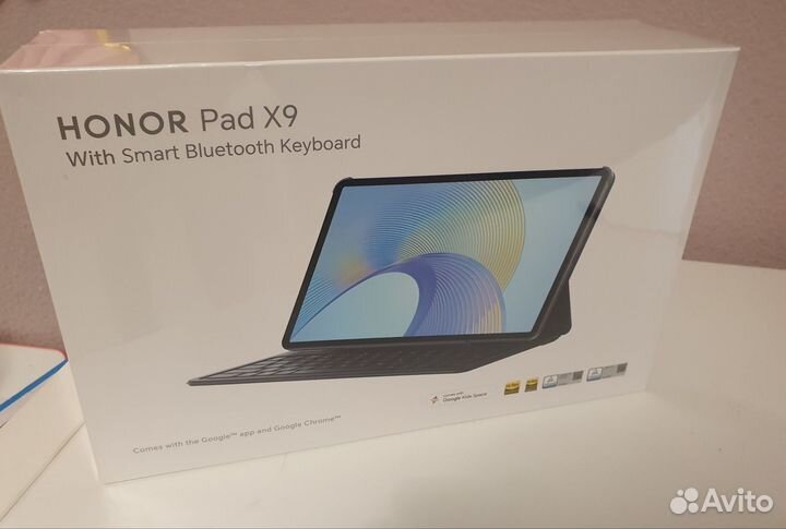 Планшет honor Pad X9 4/128GB LTE Gray +клавиатура
