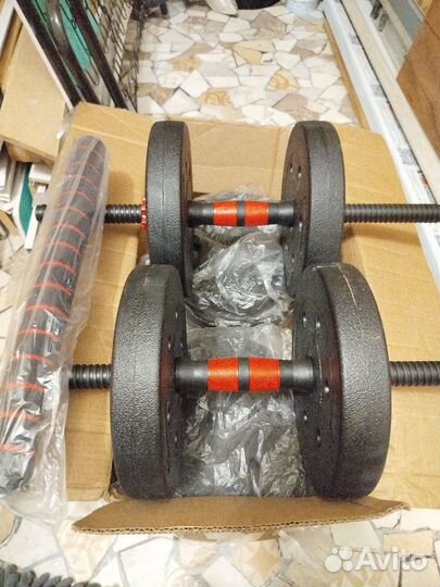 Гантели 34кг