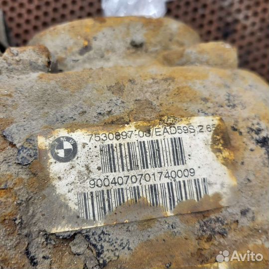 Задний редуктор BMW e60 525d 2.65