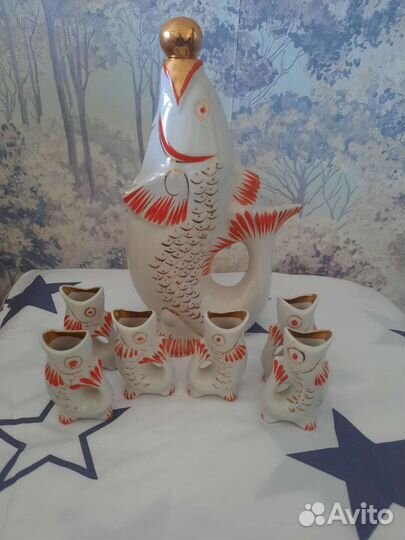 Фарфоровые рыбки СССР