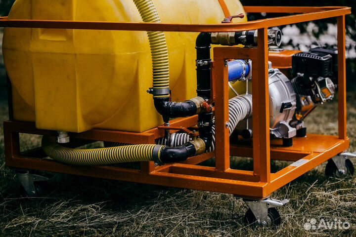 Установка гидропосева газона HS250