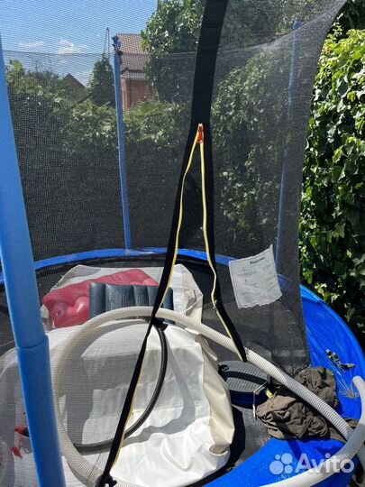 Батут с сеткой