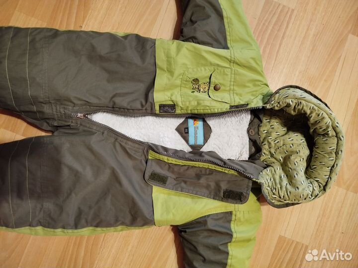 Зимний костюм на мальчика 80