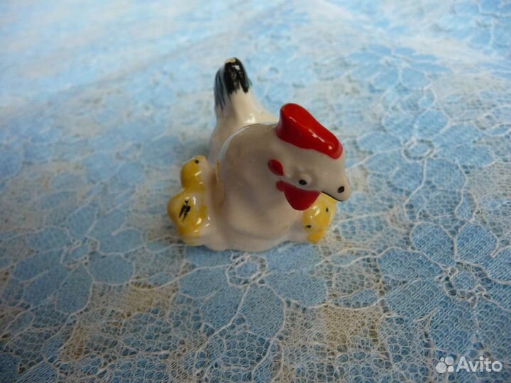 Фарфоровые винтаж статуэтки Скотный двор лфз СССР