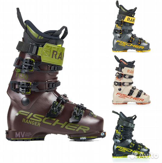 Горнолыжные ботинки Fischer Ranger 130, 120 One