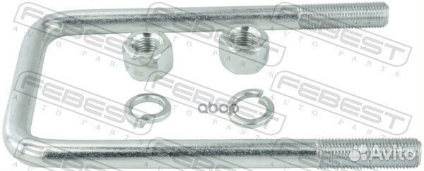 Скоба задней рессоры ремкомплект 0433001 Febest