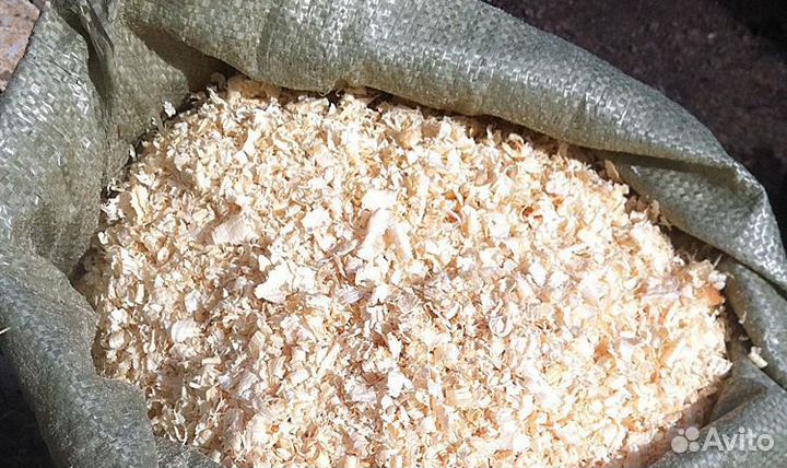 Стружки и опилки сухие