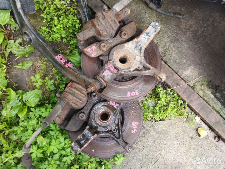 Суппорта, трос ручника на пежо 308