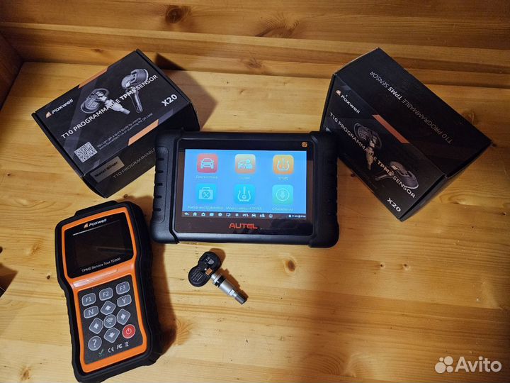 Датчик давления в шинах на BMW