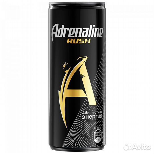 Энергетический напиток Adrenaline Rush 0,5л