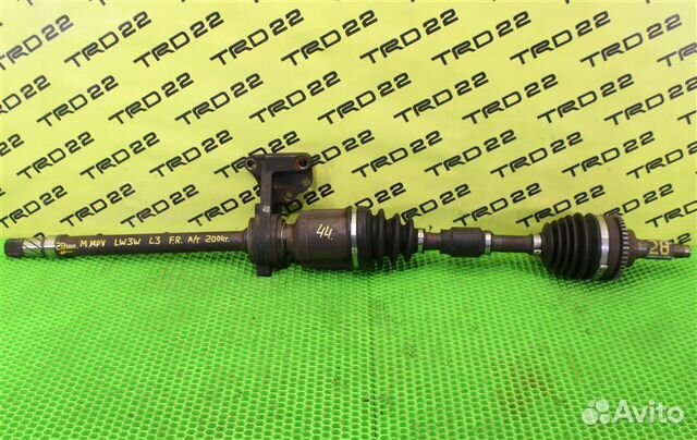 Привод передний правый Mazda Mpv LW3W L3DE 2004