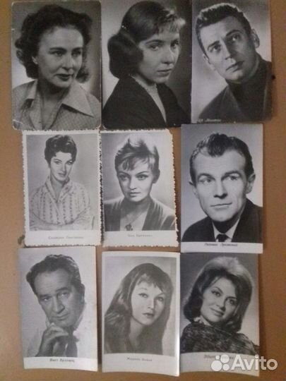 Черно-белые фото советских актеров коллекция