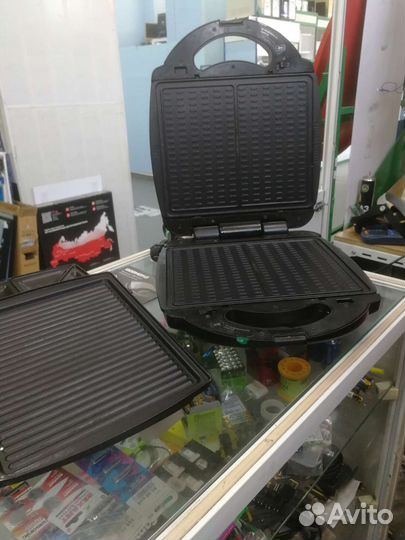 Гриль вафельница
