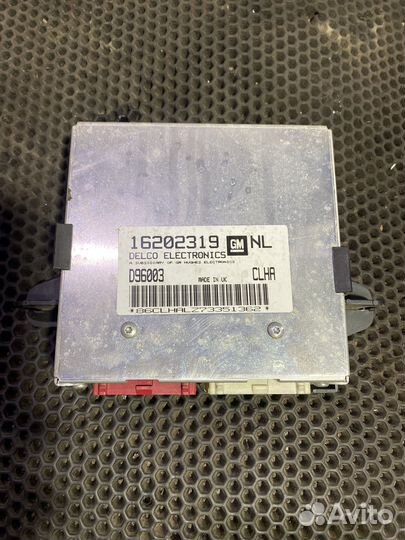 Блок управления двигателем X16XEL Opel Vectra B