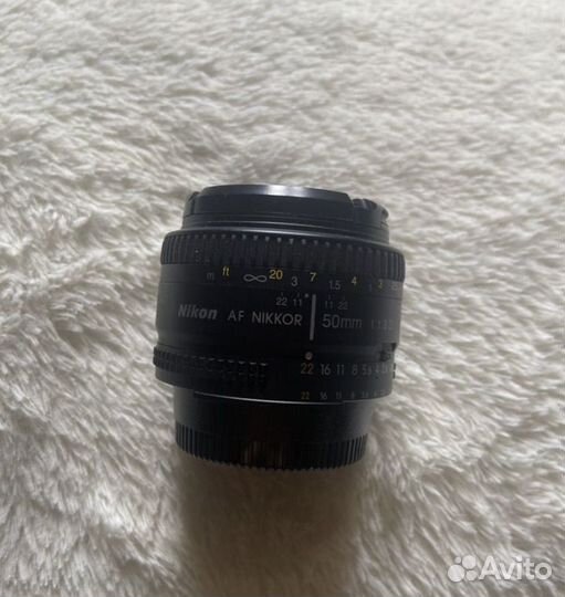 Объектив nikon 50mm 1:1.8 AF nikkor
