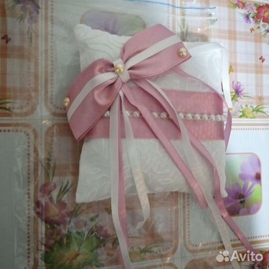 Подушечка для колец новая