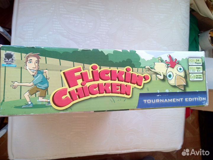 Подвижная игра Flickin' Chicken. Новая в упаковке