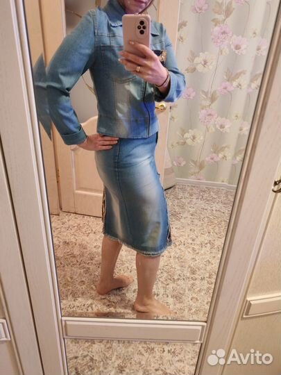 Джинсовый костюм