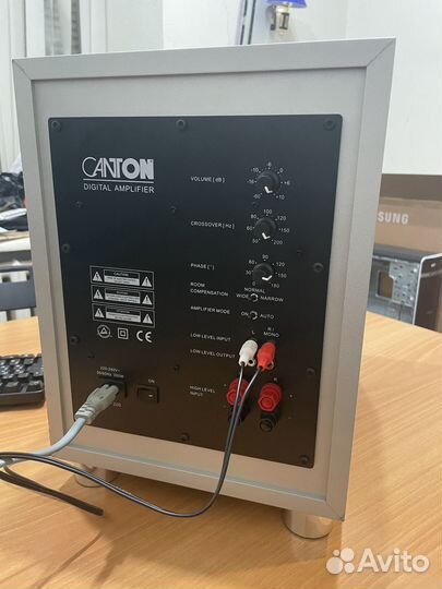 Сабвуфер canton digital amplifier