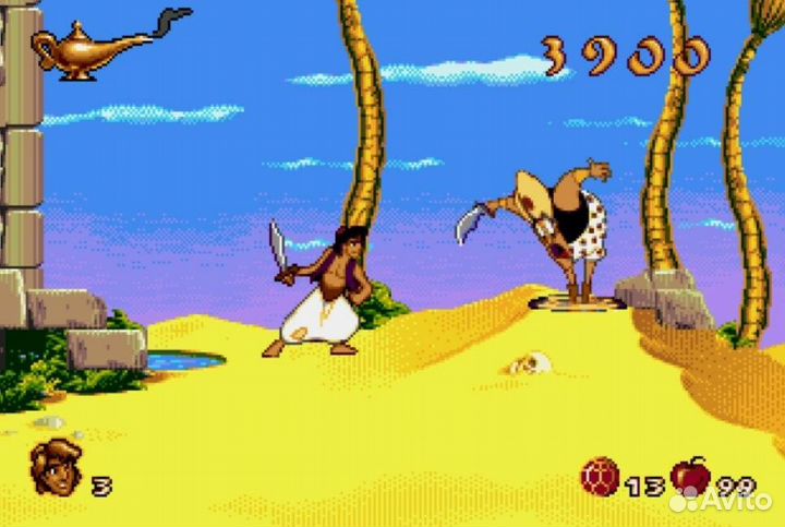 Игра Aladdin для Sega