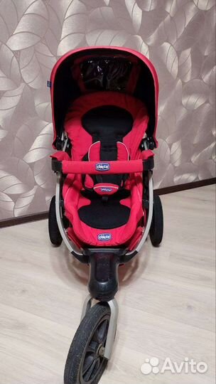 Коляска chicco 3 в 1