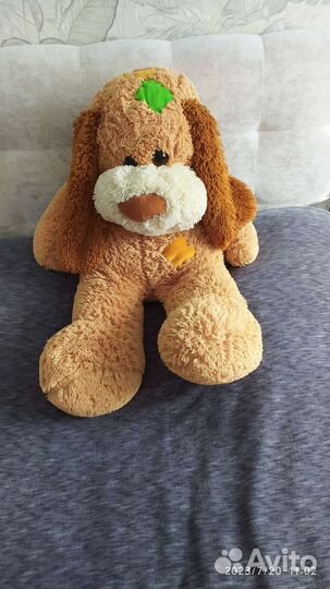 Мягкая игрушка собака 100 см