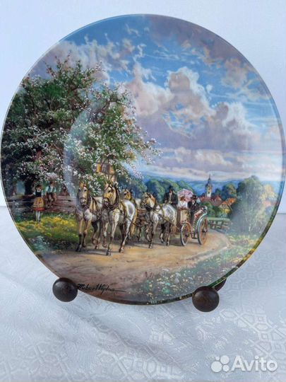 Фарфоровые тарелки,Германия