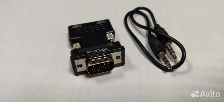 Переходник hdmi-VGA со звуком