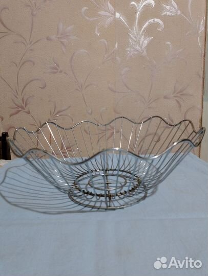 Ваза для фруктов, нержавейка