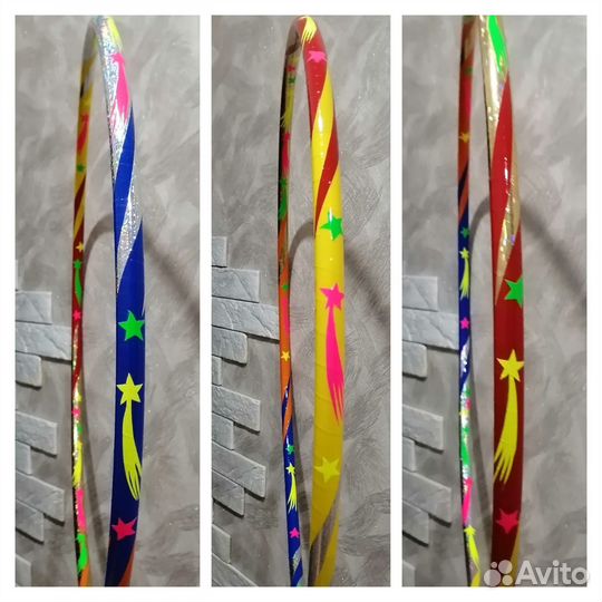 Обмотка обруча и булав