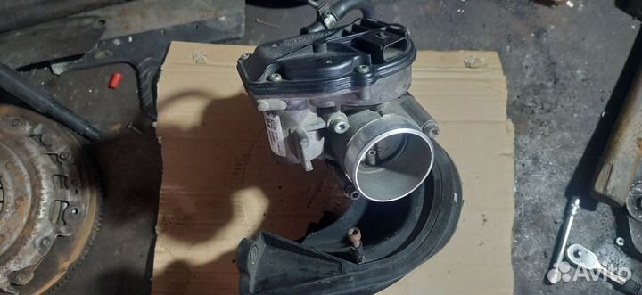 Дроссельная заслонка, ресивер