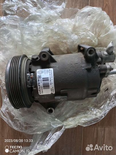 Компрессор кондиционера renault megane 2