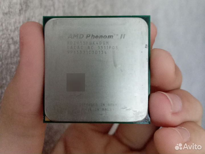 Процессор AMD phenom ii x4 955 125w tdp