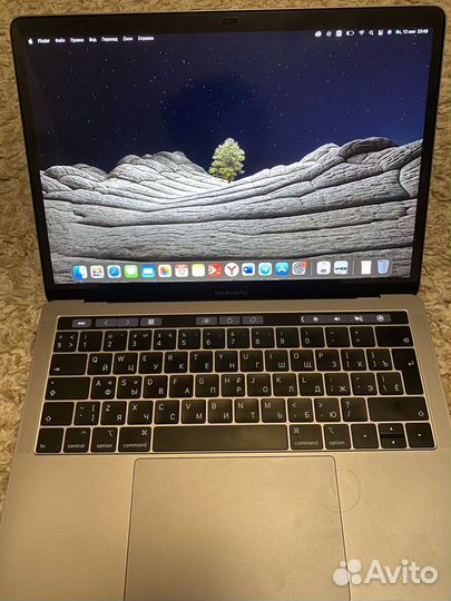Macbook pro 13 2019 touch bar, 256