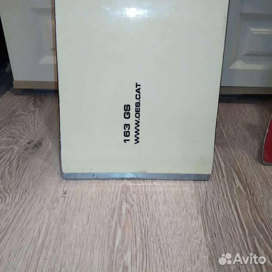 Жесткий сноуборд гигант детский 163