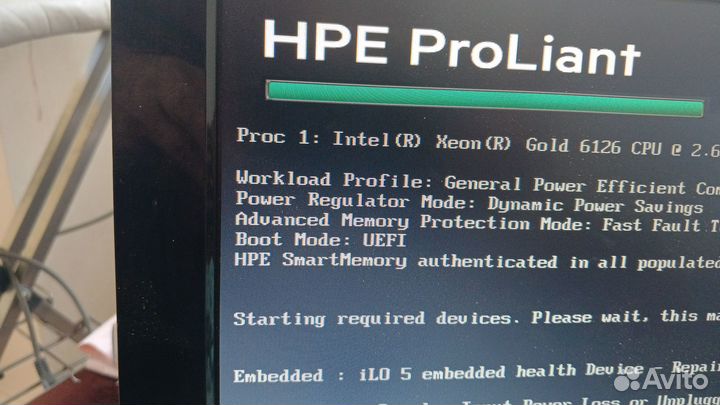 Сервер ProLiant DL360 Gen10