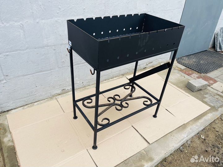 Мангал разборный с дровницей арт.6215/2