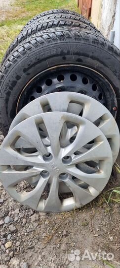 Колеса r15 зимние киа рио