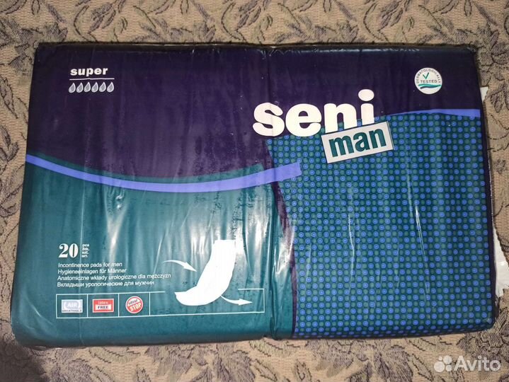 Урологические прокладки для мужчин Seni